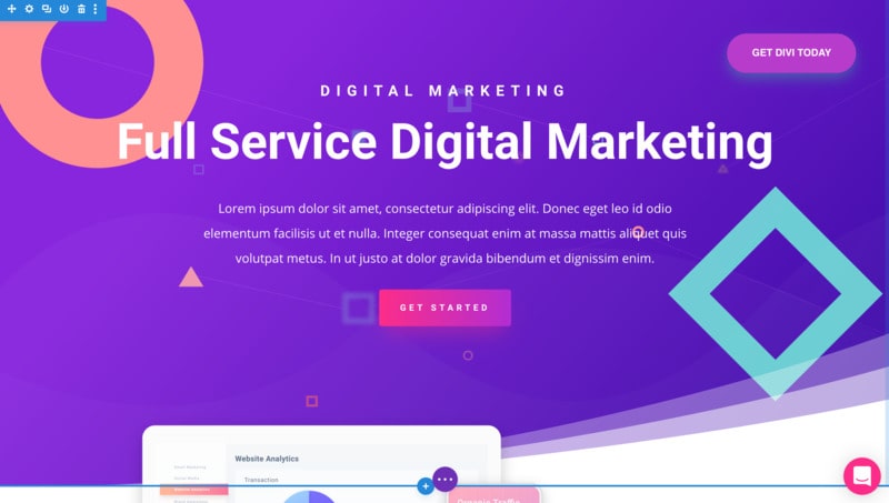 plantilla wordpress profesional divi