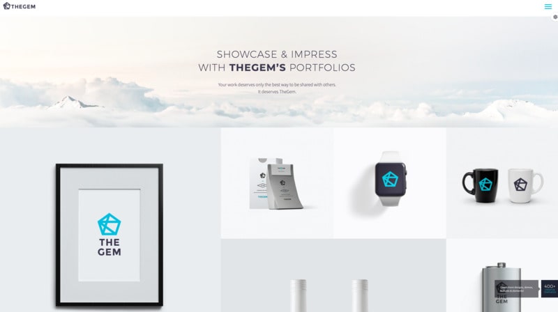 plantilla wordpress profesional the gem