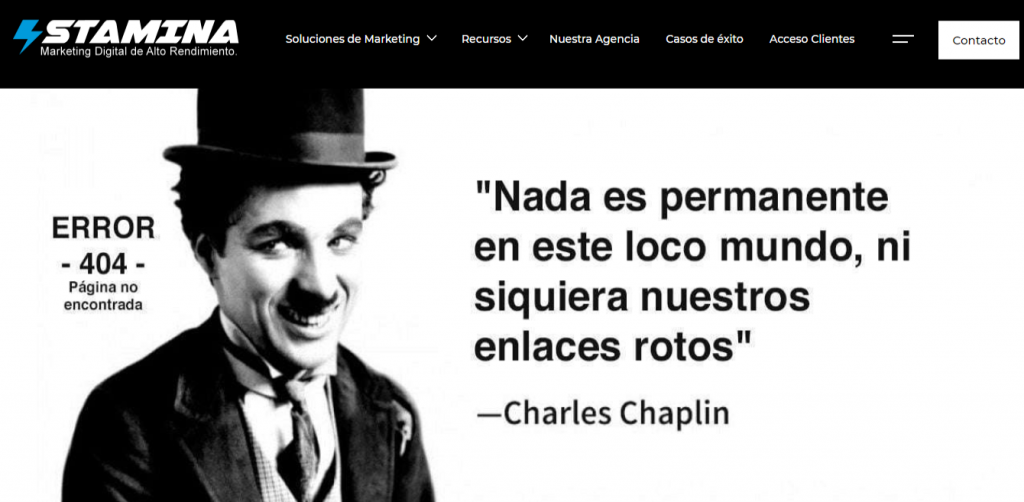lista errores diseño web