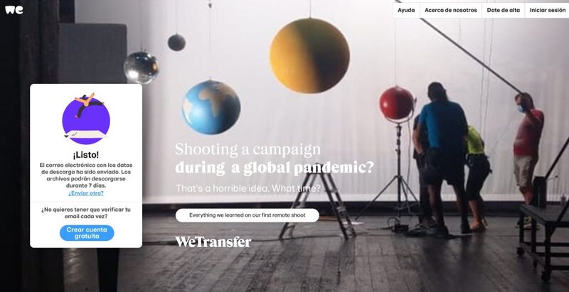wetransfer que es