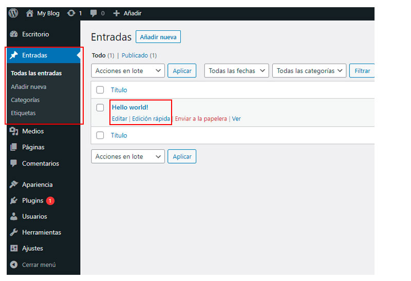 cambiar permalink wordpress
