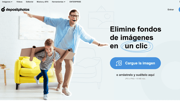 quitar fondo imagen depositphotos