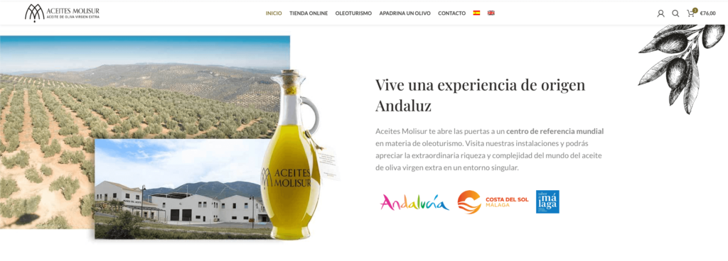 ejemplo pequeñas empresas aceites molisur