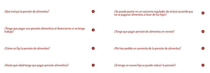 ejemplo contenido pagina web abogados