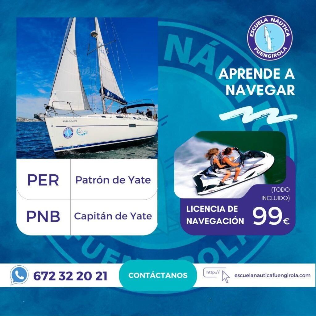 publicidad en redes para escuelas nauticas