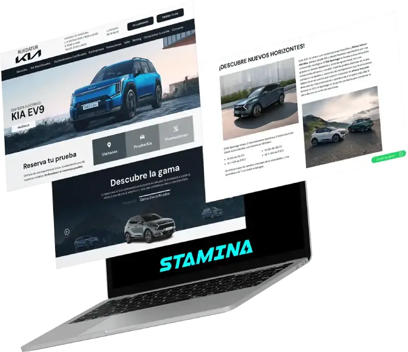 agencia diseño web rincon de la victoria stamina